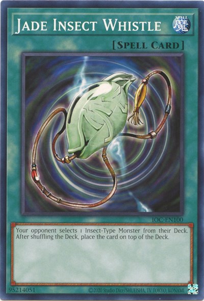 Jade Insect Whistle (IOC-EN100) [Invasion of Chaos (25th Anniversary Edition)]