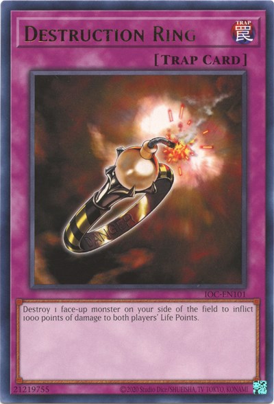 Destruction Ring (IOC-EN101) [Invasion of Chaos (25th Anniversary Edition)]