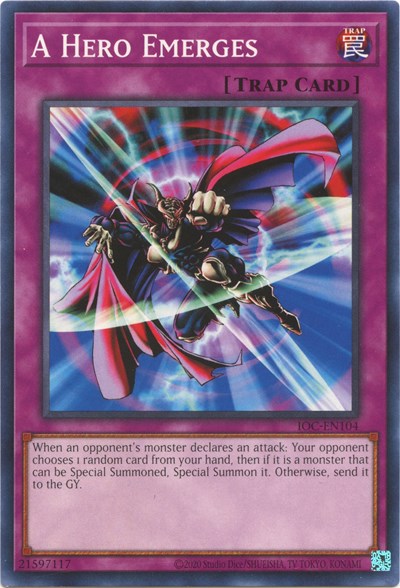 A Hero Emerges (IOC-EN104) [Invasion of Chaos (25th Anniversary Edition)]