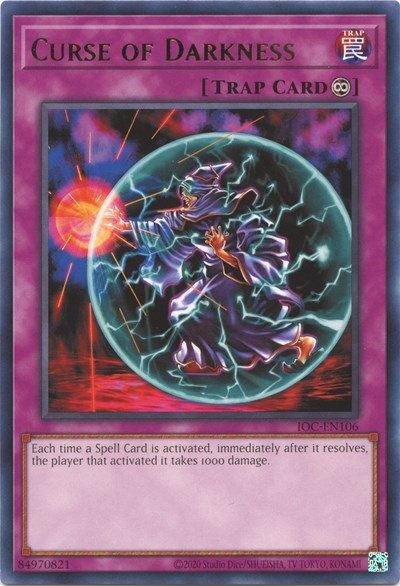 Curse of Darkness (IOC-EN106) [Invasion of Chaos (25th Anniversary Edition)]