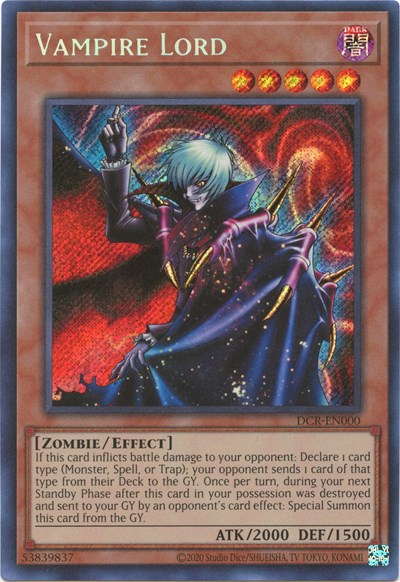 Vampire Lord (DCR-EN000) [Dark Crisis (25th Anniversary Edition)]