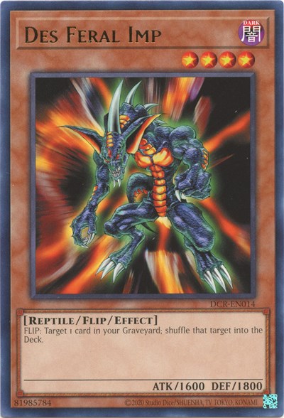 Des Feral Imp (DCR-EN014) [Dark Crisis (25th Anniversary Edition)]