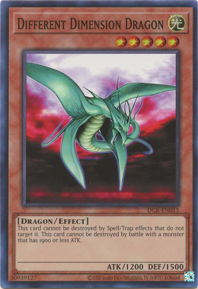 Different Dimension Dragon (DCR-EN015) [Dark Crisis (25th Anniversary Edition)]