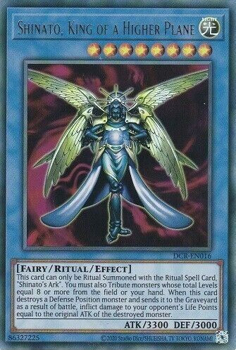 Shinato, King of a Higher Plane (DCR-EN016) [Dark Crisis (25th Anniversary Edition)]