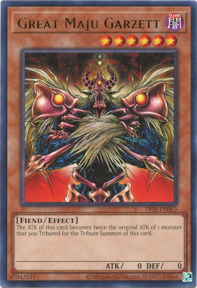Great Maju Garzett (DCR-EN063) [Dark Crisis (25th Anniversary Edition)]