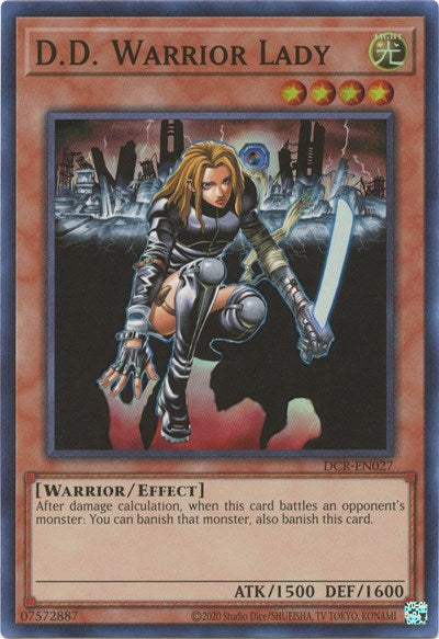 D.D. Warrior Lady (DCR-EN027) [Dark Crisis (25th Anniversary Edition)]