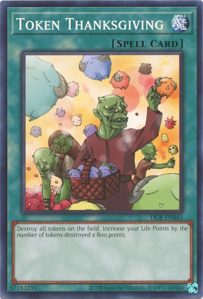 Token Thanksgiving (DCR-EN041) [Dark Crisis (25th Anniversary Edition)]