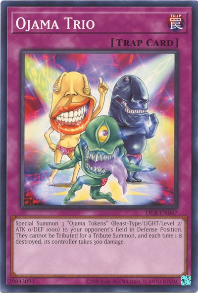 Ojama Trio (DCR-EN047) [Dark Crisis (25th Anniversary Edition)]