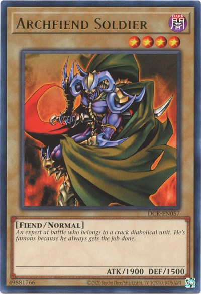 Archfiend Soldier (DCR-EN057) [Dark Crisis (25th Anniversary Edition)]