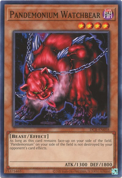 Pandemonium Watchbear (DCR-EN058) [Dark Crisis (25th Anniversary Edition)]