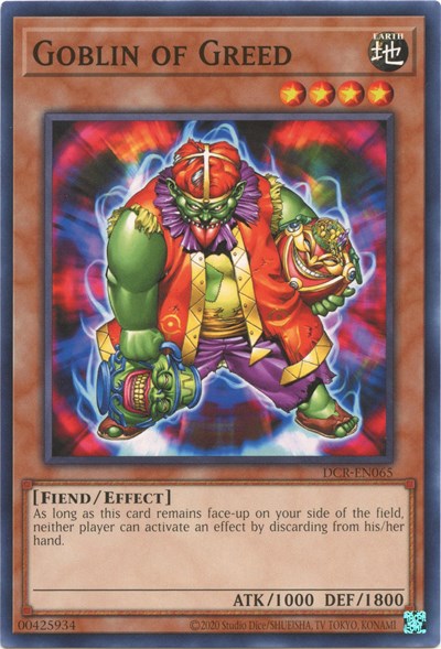 Goblin of Greed (DCR-EN065) [Dark Crisis (25th Anniversary Edition)]