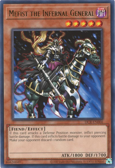 Mefist the Infernal General (DCR-EN066) [Dark Crisis (25th Anniversary Edition)]