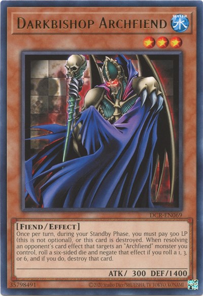 Darkbishop Archfiend (DCR-EN069) [Dark Crisis (25th Anniversary Edition)]