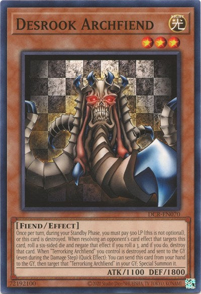 Desrook Archfiend (DCR-EN070) [Dark Crisis (25th Anniversary Edition)]
