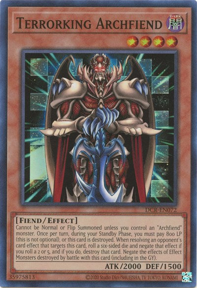 Terrorking Archfiend (DCR-EN072) [Dark Crisis (25th Anniversary Edition)]