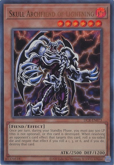 Skull Archfiend of Lightning (DCR-EN073) [Dark Crisis (25th Anniversary Edition)]