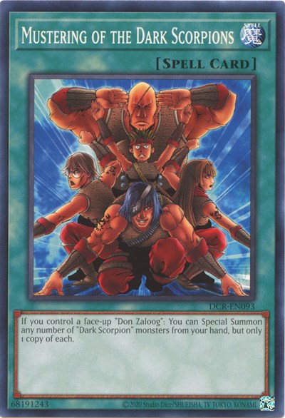 Mustering of the Dark Scorpions (DCR-EN093) [Dark Crisis (25th Anniversary Edition)]