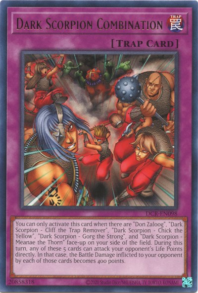 Dark Scorpion Combination (DCR-EN098) [Dark Crisis (25th Anniversary Edition)]