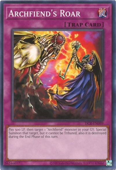 Archfiend's Roar (DCR-EN099) [Dark Crisis (25th Anniversary Edition)]