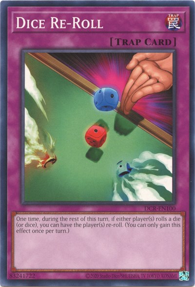 Dice Re-Roll (DCR-EN100) [Dark Crisis (25th Anniversary Edition)]