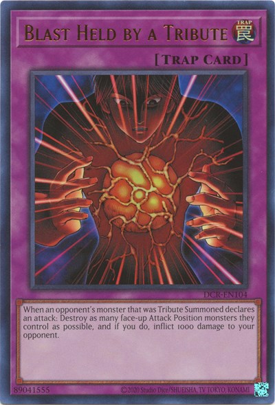 Blast Held by a Tribute (DCR-EN104) [Dark Crisis (25th Anniversary Edition)]