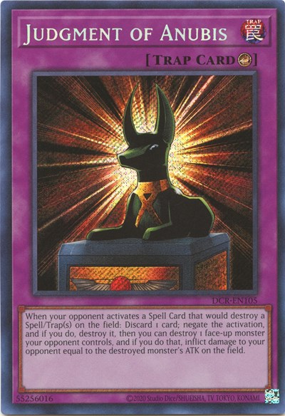 Judgment of Anubis (DCR-EN105) [Dark Crisis (25th Anniversary Edition)]