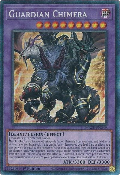 Guardian Chimera (CR) (MAZE-EN049) [Maze of Memories]