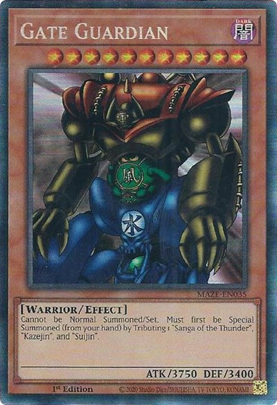 Gate Guardian (CR) (MAZE-EN035) [Maze of Memories]