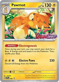 Pawmot - 006 (Prerelease) (006) [SV: Scarlet & Violet Promo Cards]