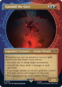 Gandalf the Grey (Showcase) (322) [Universes Beyond: The Lord of the Rings: Tales of Middle-earth]