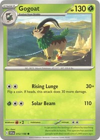 Gogoat (012/198) [SV01: Scarlet & Violet Base Set]