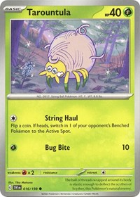 Tarountula - 016/198 (016/198) [SV01: Scarlet & Violet Base Set]