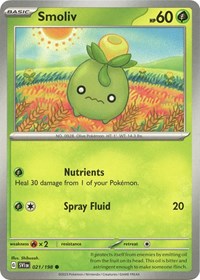 Smoliv - 021/198 (021/198) [SV01: Scarlet & Violet Base Set]