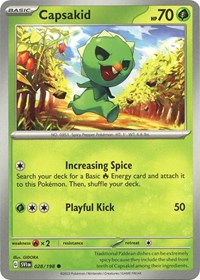 Capsakid - 028/198 (028/198) [SV01: Scarlet & Violet Base Set]