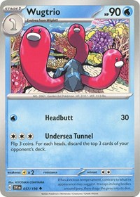 Wugtrio (057/198) [SV01: Scarlet & Violet Base Set]