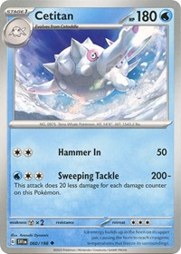 Cetitan (060/198) [SV01: Scarlet & Violet Base Set]