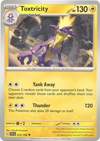 Toxtricity (072/198) [SV01: Scarlet & Violet Base Set]
