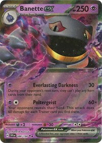 Banette ex - 088/198 (088/198) [SV01: Scarlet & Violet Base Set]