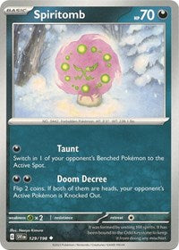 Spiritomb (129/198) [SV01: Scarlet & Violet Base Set]