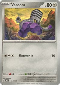 Varoom - 141/198 (141/198) [SV01: Scarlet & Violet Base Set]