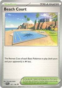 Beach Court (167/198) [SV01: Scarlet & Violet Base Set]