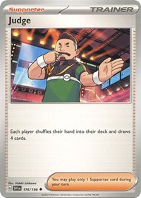 Judge (176/198) [SV01: Scarlet & Violet Base Set]