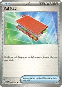 Pal Pad (182/198) [SV01: Scarlet & Violet Base Set]