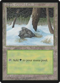 Snow-Covered Forest (347) [Ice Age]