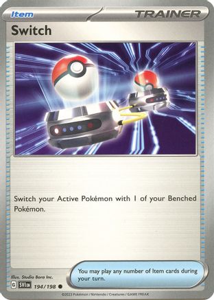 Switch 194/198  SV01 Scarlet & Violet Base Set - Common