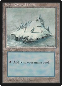 Snow-Covered Island (348) [Ice Age]