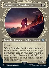 Samwise the Stouthearted (Showcase) (306) [Universes Beyond: The Lord of the Rings: Tales of Middle-earth]