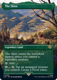 The Shire (Borderless) (345) [Universes Beyond: The Lord of the Rings: Tales of Middle-earth]