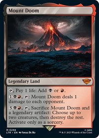 Mount Doom (258) [Universes Beyond: The Lord of the Rings: Tales of Middle-earth]