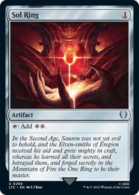 Sol Ring (284) [Commander: The Lord of the Rings: Tales of Middle-earth]